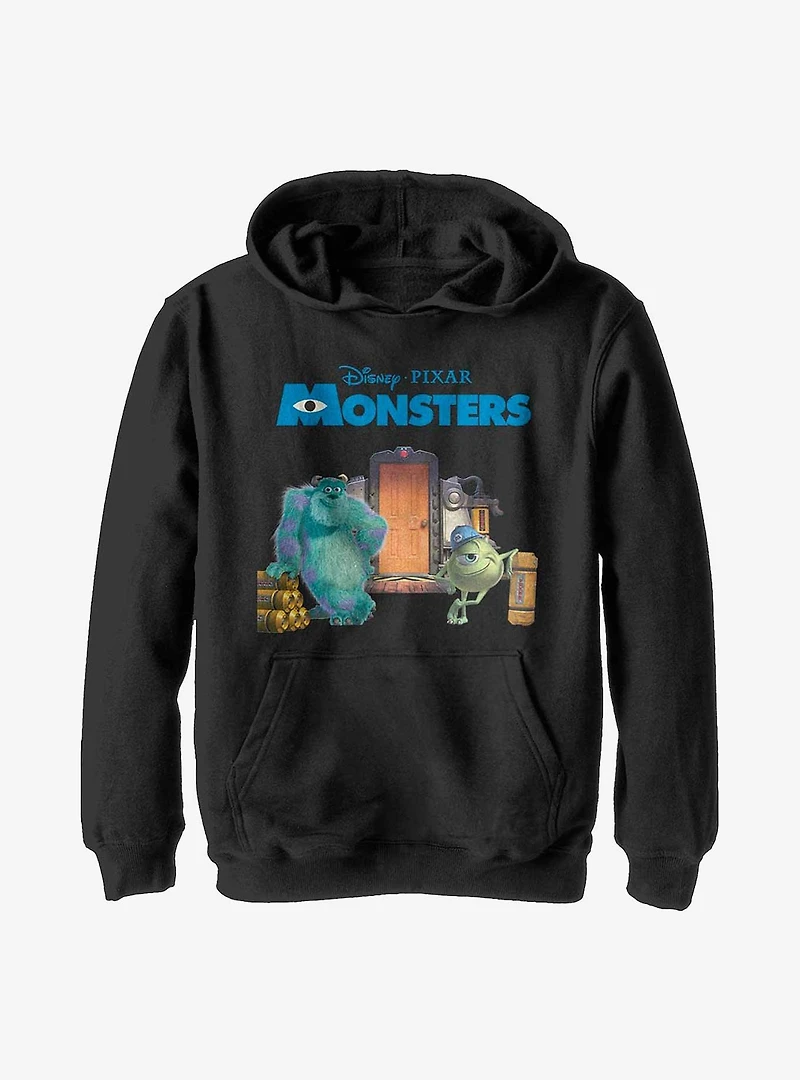 Disney Pixar Monsters, Inc. Door Scene Youth Hoodie