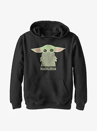 Star Wars The Mandalorian Child Covered Face Youth Hoodie