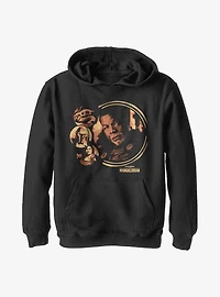 Star Wars The Mandalorian Greef Group Youth Hoodie