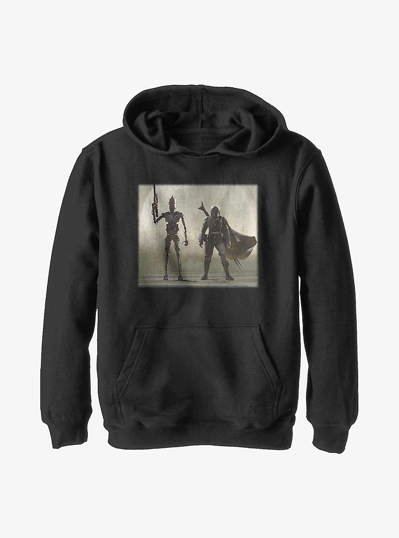 Star Wars The Mandalorian Duo Youth Hoodie
