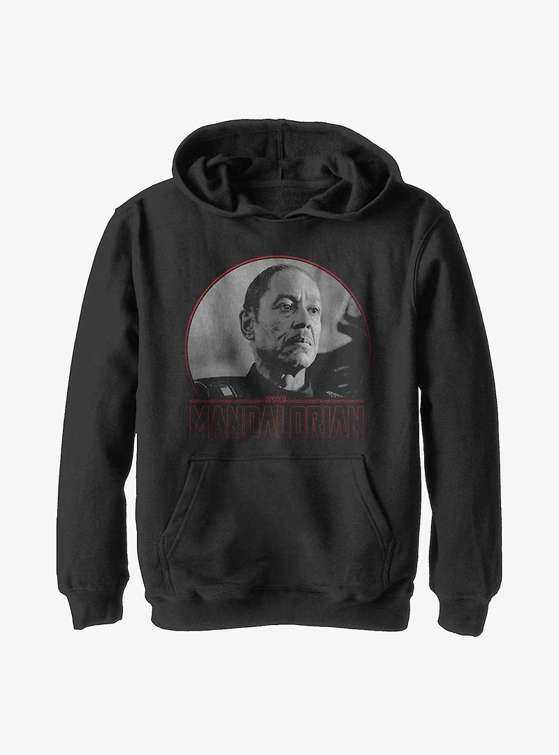 Star Wars The Mandalorian Moff Gideon Circle Youth Hoodie