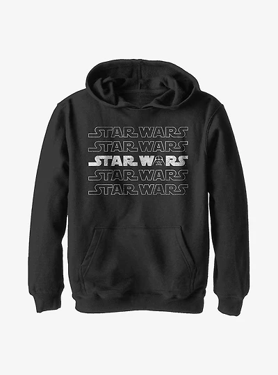 Star Wars Logo Darth Vader Youth Hoodie