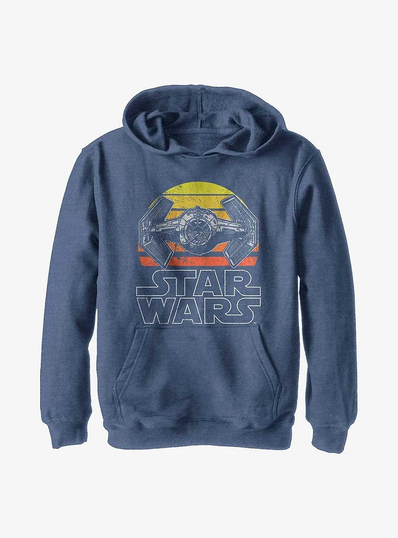 Star Wars Sunset Tie Youth Hoodie