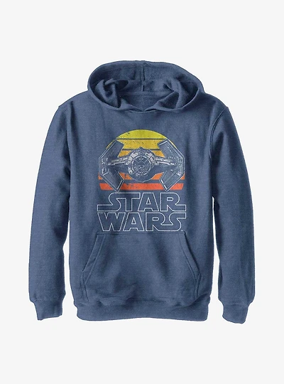 Star Wars Sunset Tie Youth Hoodie