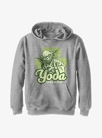 Star Wars Yoda Lucky Retro Youth Hoodie