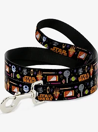 Star Wars Festive Candy Icons Dog Leash