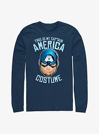 Marvel Captain America Costume Long-Sleeve T-Shirt