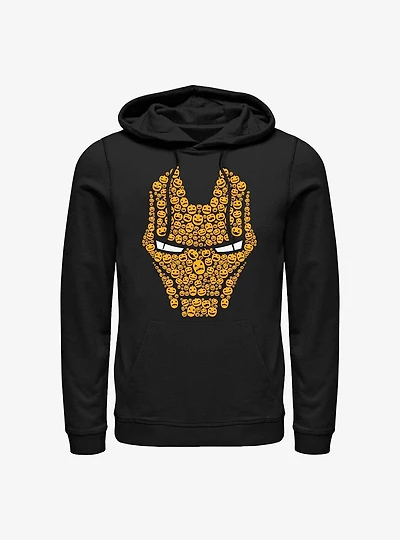 Marvel Iron Man Pumpkin Face Hoodie