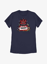 Stranger Things Hungry Womens T-Shirt