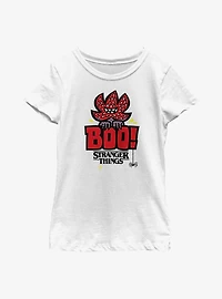 Stranger Things Boo Youth Girls T-Shirt