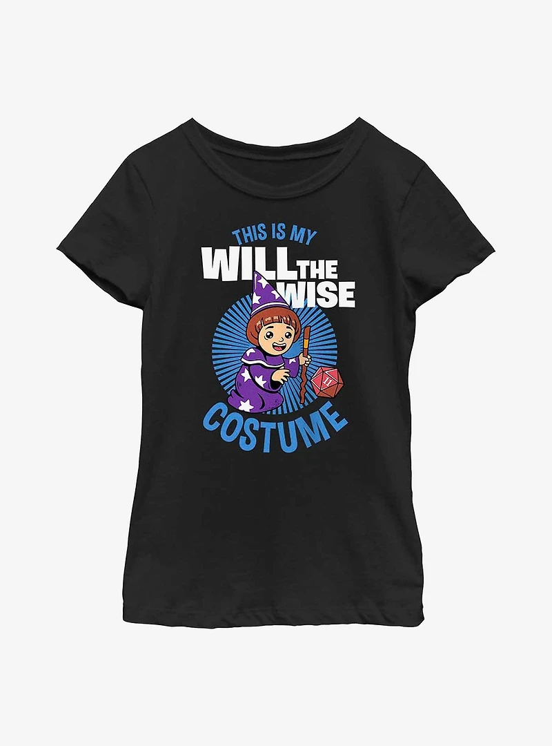 Stranger Things Will Costume Youth Girls T-Shirt