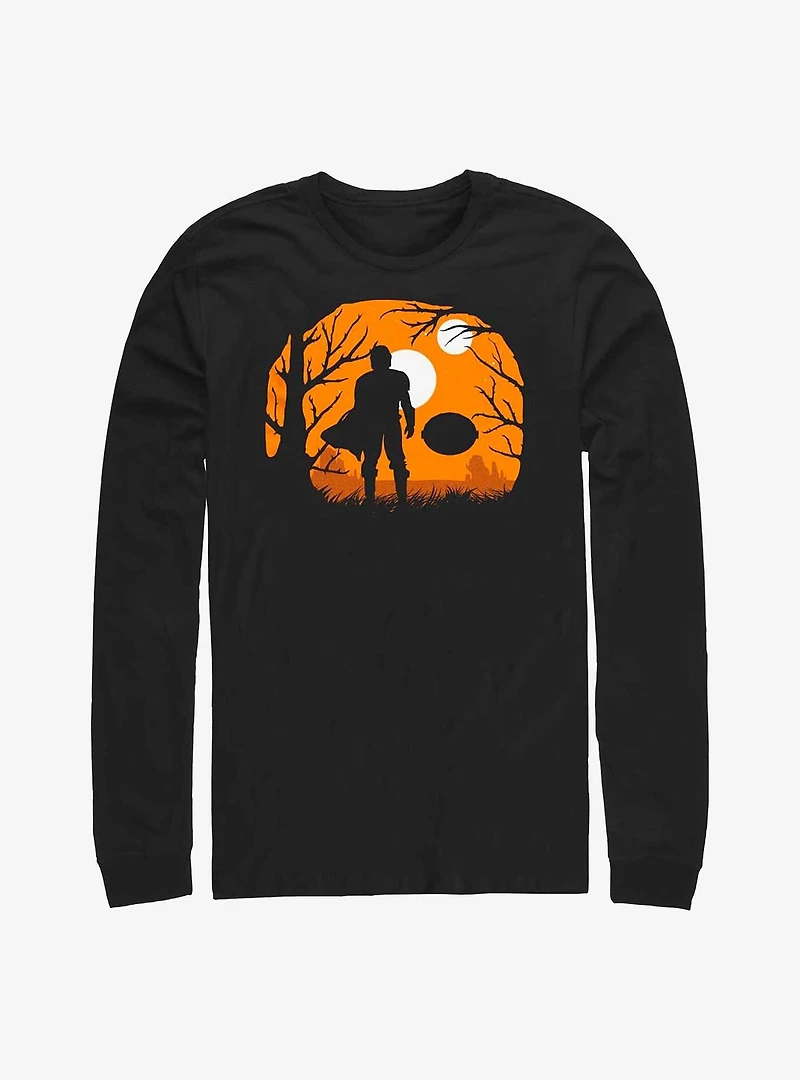 Star Wars The Mandalorian Haunt Long-Sleeve T-Shirt