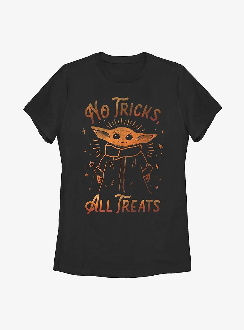 Star Wars The Mandalorian All Treats Womens T-Shirt