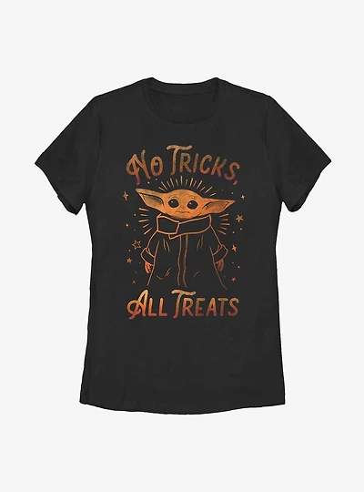 Star Wars The Mandalorian All Treats Womens T-Shirt