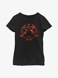 Stranger Things Trick Or Treat Hunters Youth Girls T-Shirt
