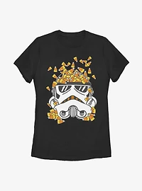 Star Wars Candy Corn Trooper Womens T-Shirt