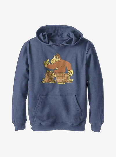 Nintendo Donkey Kong Dk Bananas Youth Hoodie