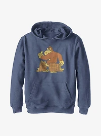 Nintendo Donkey Kong Dk Bananas Youth Hoodie