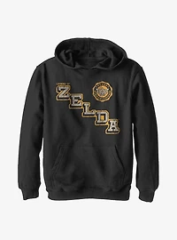 Nintendo The Legend Of Zelda Varsity Triforce Youth Hoodie