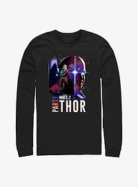 Marvel What If...? Watcher Party Thor Long-Sleeve T-Shirt