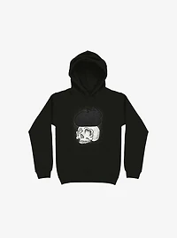 Cat Skull Black Hoodie