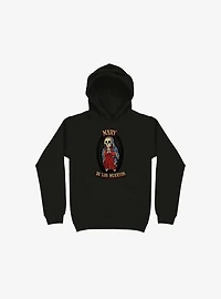 Mary De Los Muertos Black Hoodie