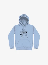 Polar Mother Light Blue Hoodie