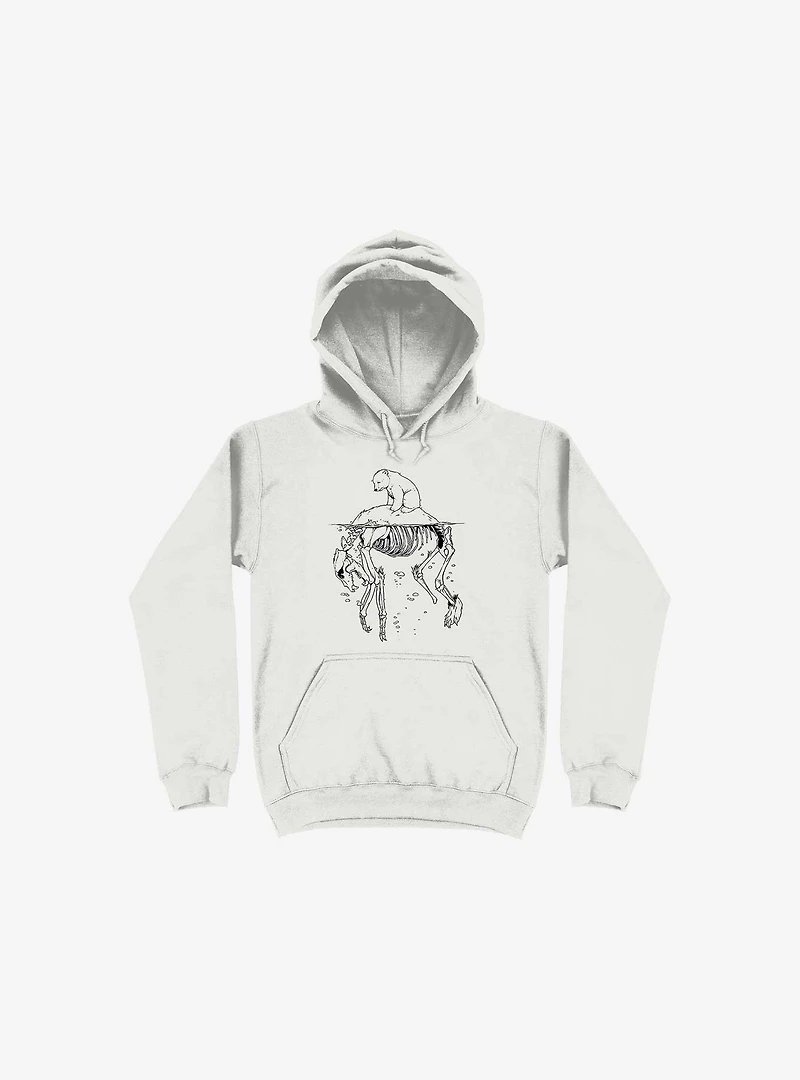 Polar Mother White Hoodie