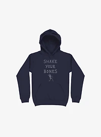 Shake Your Bones Navy Blue Hoodie