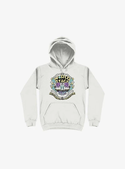 World Stage White Hoodie