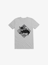 Defender Dog Bone Ice Grey T-Shirt
