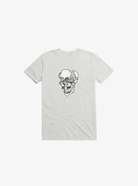 Dynamical Skull White T-Shirt