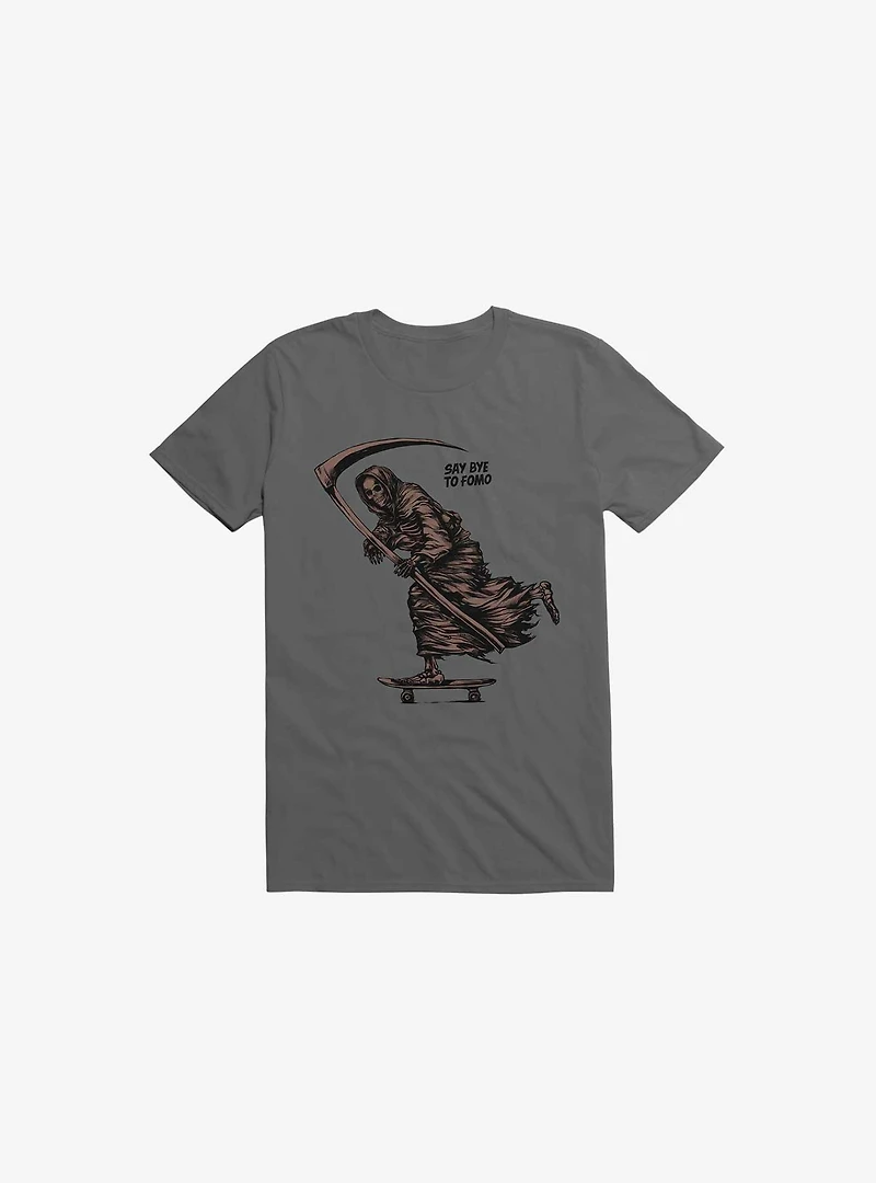 Fomo No More Reaper Asphalt Grey T-Shirt