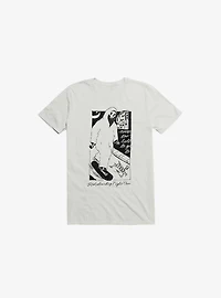 Nightclashh Skateboard White T-Shirt