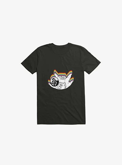 Spacedead Skull Black T-Shirt