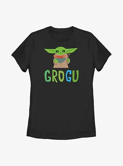 Star Wars The Mandalorian Child Snacks Womens T-Shirt