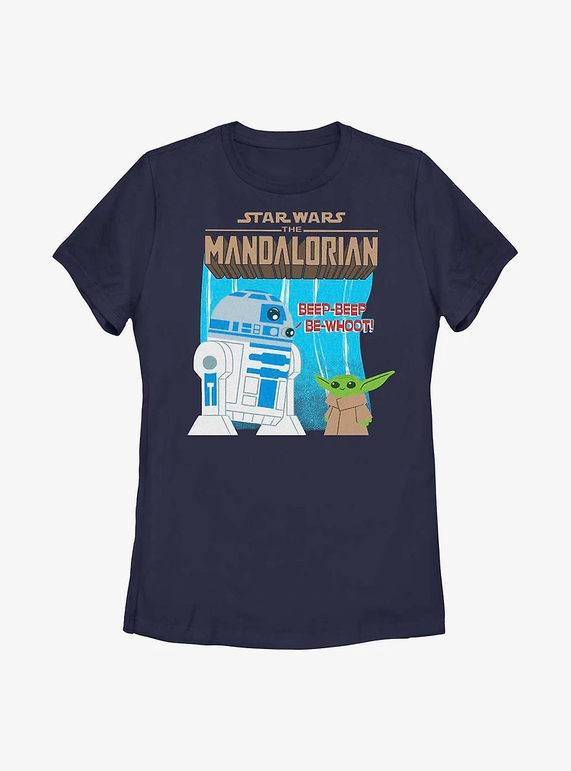 Star Wars The Mandalorian Old Pals Womens T-Shirt