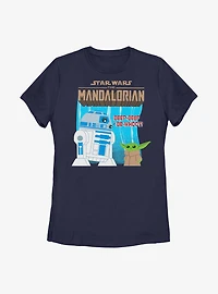 Star Wars The Mandalorian Old Pals Womens T-Shirt