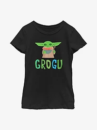 Star Wars The Mandalorian Child Snacks Youth Girls T-Shirt