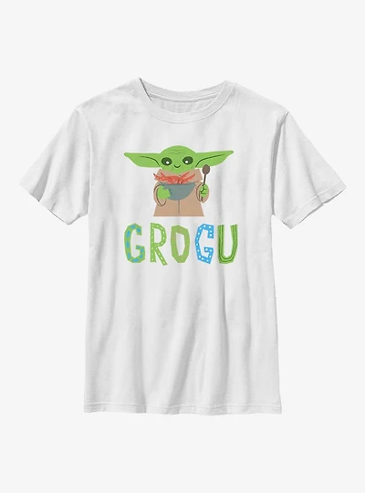 Star Wars The Mandalorian Child Snacks Youth T-Shirt