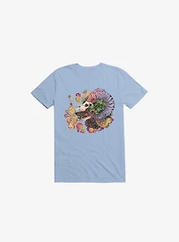 What Doesn't Kill You Becomes Your Armor Wolf And Sheep Light Blue T-Shirt