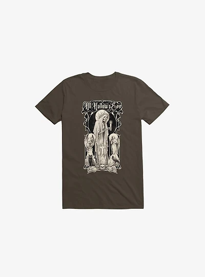 All Hallow's Eve Brown T-Shirt