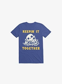 Keepin It Together Bones Royal Blue T-Shirt