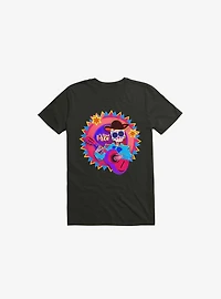 Los Muertos Sugar Skull Black T-Shirt