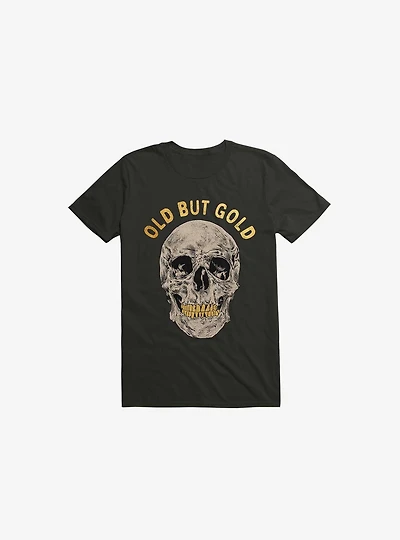 Old But Gold Skull Black T-Shirt