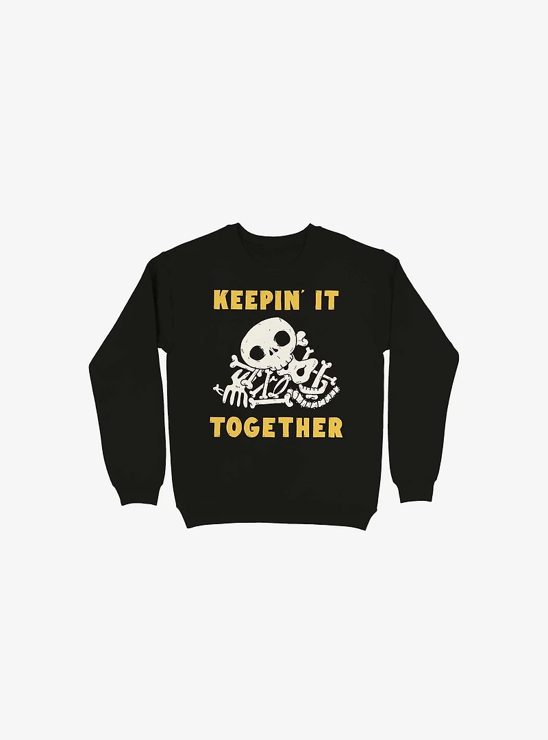 Keepin It Together Bones Black Sweatshirt