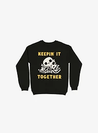 Keepin It Together Bones Black Sweatshirt