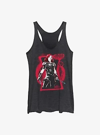 Marvel What If?? Black Widow Post Apocalypse Ready Girls Tank
