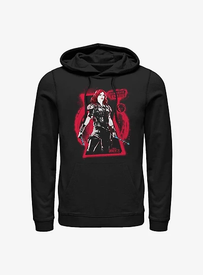 Marvel What If?? Black Widow Post Apocalypse Ready Hoodie