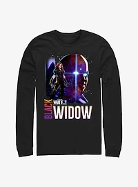 Marvel What If?? Post Apocalyptic Black Widow & The Watcher Long-Sleeve T-Shirt